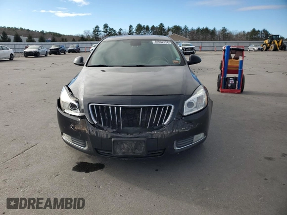 2011 Buick Regal CXL Turbo TO3 with VIN W04GX5GV8B1042254, listed as a Copart auction lot 80002624 with 204,407 mi miles and Salvage Title. Bid and sale history available at carsss.com. Image 5.