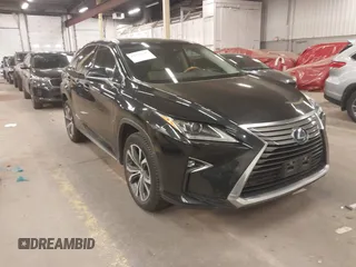 2018 Lexus RX 450h z VIN 2T2BGMCA7JC023553, wystawiony jako IAAI lot #42128267 z przebiegiem 95 652 mil mil oraz . Historia ofert i sprzedaży dostępna na DreamBid. Obrazek 1.