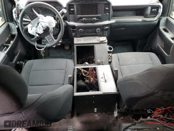 2023 Ford F-150 with VIN 1FTFW1P89PKD03772, listed as a Copart auction lot 45404835 with Not provided miles and Salvage title. Bid and sale history available at DreamBid. Image 8.