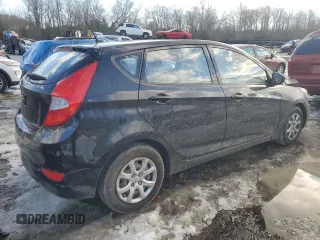 2014 Hyundai Accent GS with VIN KMHCT5AE8EU165981, listed as a Copart auction lot 88090345 with 160,648 mi miles and Salvage title. Bid and sale history available at DreamBid. Image 3.