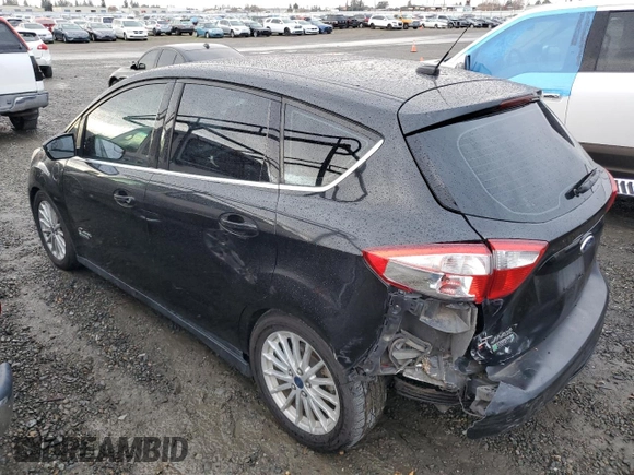 2015 Ford C-Max Energi SEL with VIN 1FADP5CU6FL118656, listed as a Copart auction lot 80762113 with 131,603 mi miles and Salvage Title. Bid and sale history available at carsss.com. Image 2.