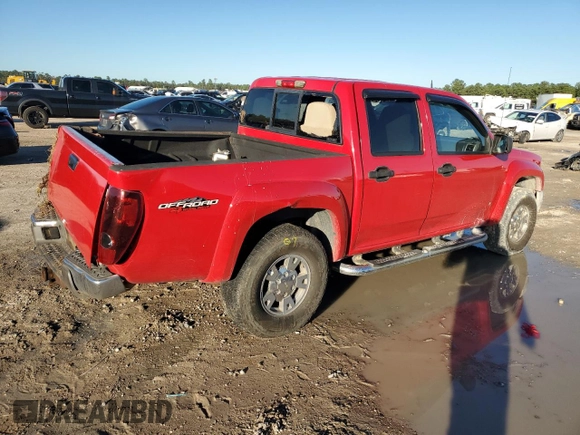 2008 GMC Canyon SLE2 with VIN 1GTDT13E488146176, listed as a Copart auction lot 81620244 with 145,178 mi miles and Salvage Title. Bid and sale history available at carsss.com. Image 3.