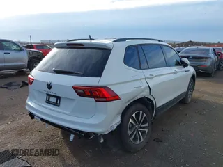 2024 Volkswagen Tiguan S with VIN 3VVRB7AX4RM232229, listed as a IAAI auction lot 41673555 with 333 mi miles and . Bid and sale history available at DreamBid. Image 6.