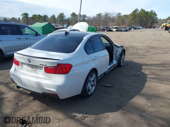 2015 BMW 3 Series 335i xDrive with VIN WBA3B9G56FNR94353, listed as a IAAI auction lot 41759393 with 121,136 mi miles and . Bid and sale history available at carsss.com. Image 4.