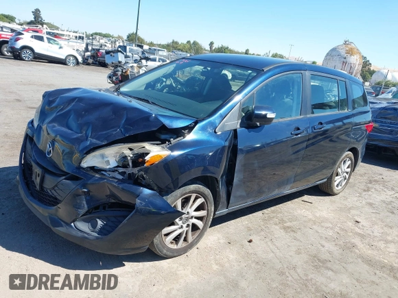 2014 Mazda 5 Sport with VIN JM1CW2BLXE0175975, listed as a IAAI auction lot 40278614 with 102,430 mi miles and . Bid and sale history available at DreamBid. Image 17.