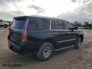 2018 Cadillac Escalade Luxury with VIN 1GYS4BKJ0JR196916, listed as a Copart auction lot 79569914 with 61,650 mi miles and Salvage Title. Bid and sale history available at carsss.com. Image 3.