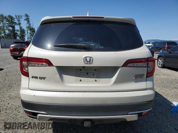 2019 Honda Pilot Touring 7-Passenger with VIN 5FNYF6H67KB024507, listed as a Copart auction lot 59041095 with 85,133 mi miles and Salvage title. Bid and sale history available at DreamBid. Image 6.