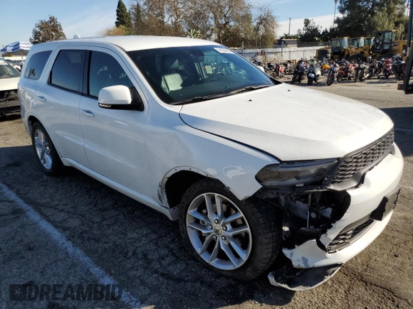 2021 Dodge Durango GT Plus z VIN 1C4RDHDG2MC636411, wystawiony jako Copart lot #41834465 z przebiegiem 74 412 mil mil oraz Szkoda całkowita • Salvage title. Historia ofert i sprzedaży dostępna na DreamBid. Obrazek 4.
