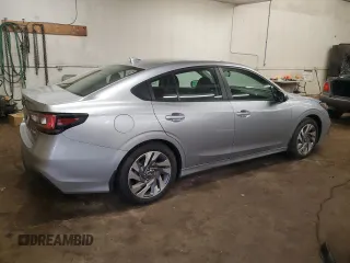 2025 Subaru Legacy Limited with VIN 4S3BWAN64S3021414, listed as a Copart auction lot 61032805 with 6 mi miles and Salvage title. Bid and sale history available at DreamBid. Image 3.