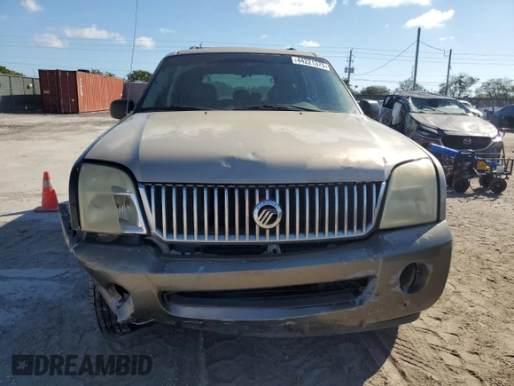 2004 Mercury Mountaineer Convenience with VIN 4M2ZU66W04UJ01395, listed as a Copart auction lot 44221375 with 180,511 mi miles and Salvage title. Bid and sale history available at DreamBid. Image 5.