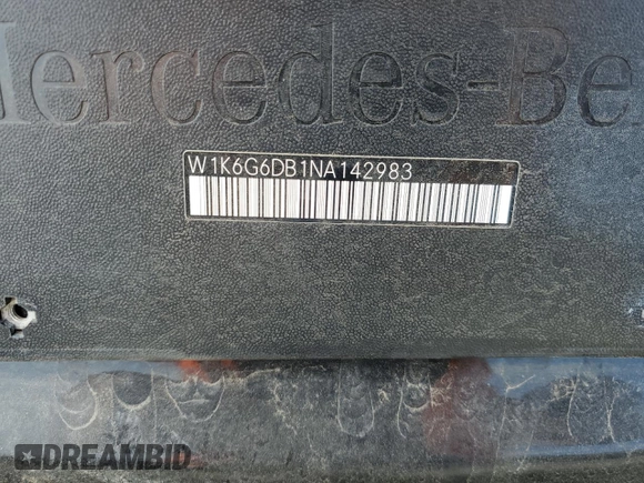 2022 Mercedes-Benz S-Class S 500 with VIN W1K6G6DB1NA142983, listed as a Copart auction lot 46433605 with 0 mi miles and Salvage Title. Bid and sale history available at carsss.com. Image 13.