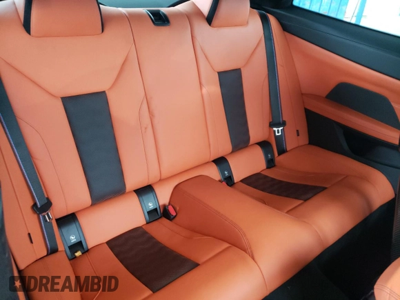 2023 BMW M4 Competition xDrive with VIN WBS43AZ06PCM98210, listed as a Copart auction lot 45048145 with 11,551 mi miles and Salvage title. Bid and sale history available at DreamBid. Image 10.