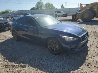 2016 Infiniti Q50 Red Sport 400 с VIN JN1FV7AR4GM451102, выставлен на аукционе Copart как лот 56391595 с пробегом 95 916 миль миль и На запчасти • Non repairable. История ставок и продаж доступна на DreamBid. Изображение 4.