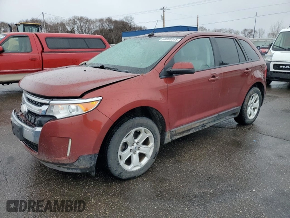 2014 Ford Edge SEL with VIN 2FMDK3J99EBA18024, listed as a Copart auction lot 50928245 with 178,841 mi miles and Salvage Title. Bid and sale history available at carsss.com. Image 1.