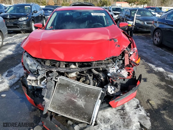 2017 Honda Civic Sedan LX with VIN 2HGFC2F50HH525309, listed as a Copart auction lot 45356645 with 0 mi miles and Salvage Title. Bid and sale history available at carsss.com. Image 5.