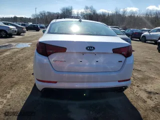 2011 Kia Optima LX with VIN KNAGM4A79B5080424, listed as a Copart auction lot 46831425 with 150,028 mi miles and Clean Title. Bid and sale history available at carsss.com. Image 6.