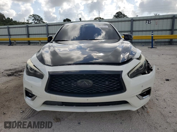 2018 Infiniti Q50 Luxe z VIN JN1EV7AP1JM590069, wystawiony jako Copart lot #58390615 z przebiegiem 100 772 mil mil oraz Szkoda całkowita • Salvage title. Historia ofert i sprzedaży dostępna na DreamBid. Obrazek 5.