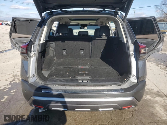 2022 Nissan Rogue SL with VIN 5N1BT3CA0NC714119, listed as a Copart auction lot 86269184 with 35,615 mi miles and Salvage Title. Bid and sale history available at DreamBid. Image 13.