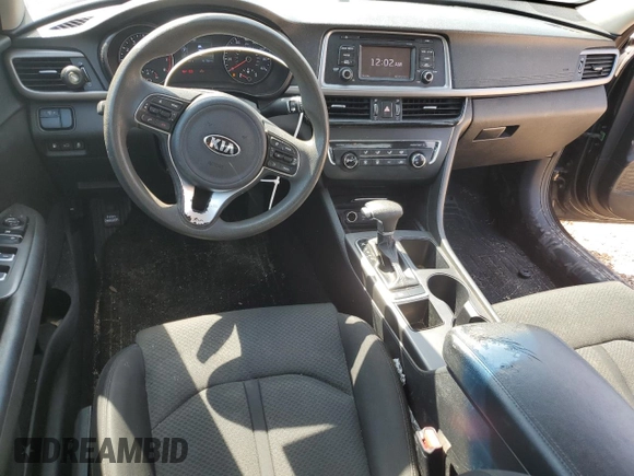 2017 Kia Optima LX with VIN 5XXGT4L30HG141521, listed as a Copart auction lot 52782695 with 81,736 mi miles and Clean Title. Bid and sale history available at carsss.com. Image 8.