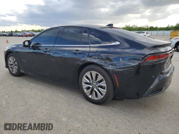 2023 Toyota Mirai XLE with VIN JTDAAAAA2PA007700, listed as a Copart auction lot 50398925 with 21,344 mi miles and Salvage Title. Bid and sale history available at carsss.com. Image 2.