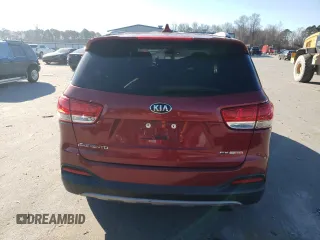 2017 Kia Sorento EX with VIN 5XYPHDA15HG276783, listed as a Copart auction lot 87602165 with 127,135 mi miles and Salvage Title. Bid and sale history available at carsss.com. Image 6.