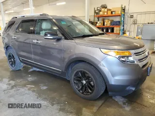 2014 Ford Explorer XLT with VIN 1FM5K7D81EGC28771, listed as a Copart auction lot 60571955 with 92,647 mi miles and Salvage title. Bid and sale history available at DreamBid. Image 4.