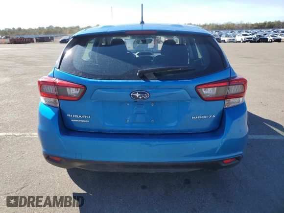 2022 Subaru Impreza with VIN 4S3GTAB66N3707249, listed as a Copart auction lot 47092315 with 34,792 mi miles and Non repairable. Bid and sale history available at DreamBid. Image 6.