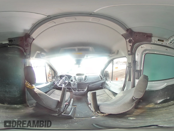 2015 Ford Transit Cargo z VIN 1FTNR2CM3FKA01839, wystawiony jako Copart lot #41739665 z przebiegiem Nie podano mil oraz Szkoda całkowita • Salvage title. Historia ofert i sprzedaży dostępna na DreamBid. Obrazek 15.