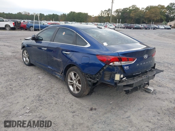2018 Hyundai Sonata SEL with VIN 5NPE34AF9JH649078, listed as a IAAI auction lot 40996756 with 87,880 mi miles and . Bid and sale history available at DreamBid. Image 3.