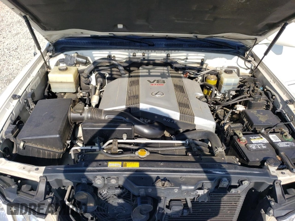 1998 Lexus LX 470 z VIN JT6HT00W3W0021133, wystawiony jako Copart lot #58240065 z przebiegiem 178 185 mil mil oraz Szkoda całkowita • Salvage title. Historia ofert i sprzedaży dostępna na DreamBid. Obrazek 12.