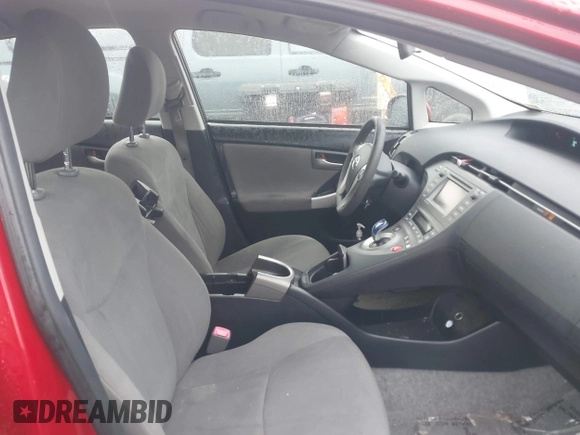 2013 Toyota Prius One with VIN JTDKN3DU3D0346428, listed as a IAAI auction lot 42017094 with 103,212 mi miles. Bid and sale history available at carsss.com. Image 5.