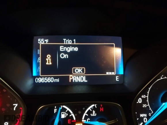 2018 Ford Focus SE with VIN 1FADP3F23JL215479, listed as a IAAI auction lot 41936036 with 96,560 mi miles. Bid and sale history available at carsss.com. Image 16.