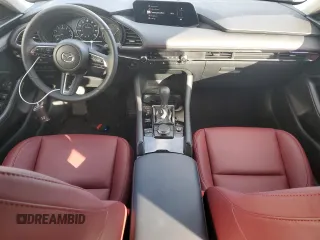 2025 Mazda 3 S Carbon Edition with VIN 3MZBPBCM5SM456474, listed as a Copart auction lot 43121065 with 3,616 mi miles and Clean Title. Bid and sale history available at DreamBid. Image 8.