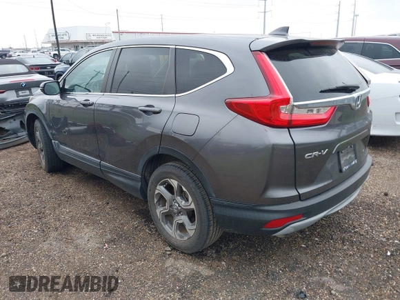 2017 Honda CR-V EX-L with VIN 2HKRW2H83HH625986, listed as a IAAI auction lot 42176162 with 47,706 mi miles. Bid and sale history available at carsss.com. Image 3.