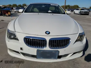 2008 BMW 6 Series 650i with VIN WBAEA53508CV91011, listed as a Copart auction lot 81105944 with 94,514 mi miles and Salvage Title. Bid and sale history available at carsss.com. Image 5.