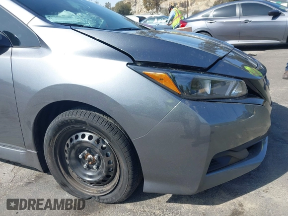 2023 Nissan LEAF S with VIN 1N4AZ1BV5PC554920, listed as a IAAI auction lot 41840547 with 22,329 mi miles and . Bid and sale history available at DreamBid. Image 12.