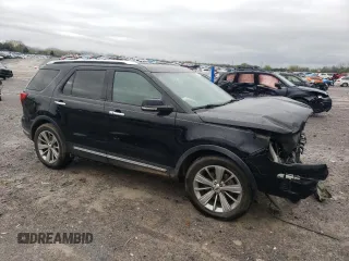 2018 Ford Explorer Limited z VIN 1FM5K7F84JGA36736, wystawiony jako Copart lot #51037805 z przebiegiem 146 853 mil mil oraz Szkoda całkowita • Salvage title. Historia ofert i sprzedaży dostępna na DreamBid. Obrazek 4.