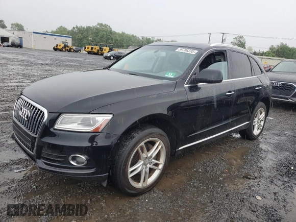 2015 Audi Q5 Premium with VIN WA1CFAFP7FA022726, listed as a Copart auction lot 59786235 with Not provided miles and Clean title. Bid and sale history available at DreamBid. Image 1.