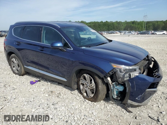 2022 Hyundai Santa Fe SEL z VIN 5NMS24AJ8NH447765, wystawiony jako Copart lot #56355245 z przebiegiem 48 904 mil mil oraz Szkoda całkowita • Salvage title. Historia ofert i sprzedaży dostępna na DreamBid. Obrazek 4.