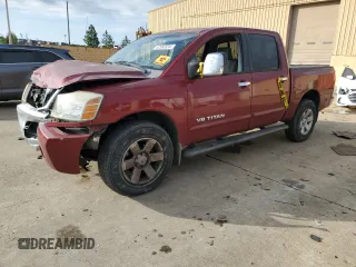 2006 Nissan Titan LE z VIN 1N6AA07B86N513353, wystawiony jako Copart lot #82083334 z przebiegiem Nie podano mil oraz Szkoda całkowita • Salvage title. Historia ofert i sprzedaży dostępna na DreamBid. Obrazek 1.