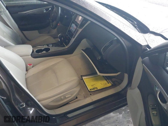 2015 Infiniti Q50 Premium z VIN JN1BV7AR0FM393387, wystawiony jako IAAI lot #42257850 z przebiegiem 176 436 mil mil oraz . Historia ofert i sprzedaży dostępna na DreamBid. Obrazek 5.