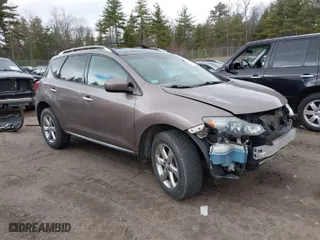 2010 Nissan Murano SL with VIN JN8AZ1MW1AW137143, listed as a IAAI auction lot 42027146 with 110,895 mi miles. Bid and sale history available at carsss.com. Image 1.