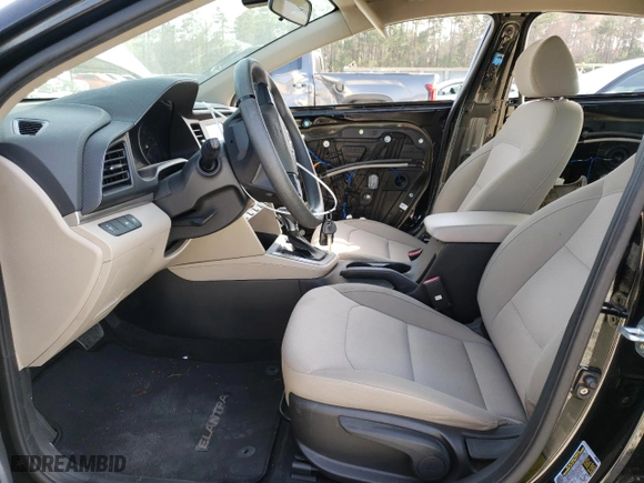 2020 Hyundai Elantra SE with VIN KMHD74LF2LU979369, listed as a Copart auction lot 48040995 with 43,791 mi miles and Salvage Title. Bid and sale history available at carsss.com. Image 7.