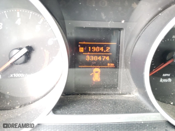 2011 Mitsubishi Outlander LS with VIN JA4JT3AX0BU609376, listed as a Copart auction lot 54922644 with 338,474 mi miles and Salvage Title. Bid and sale history available at carsss.com. Image 9.