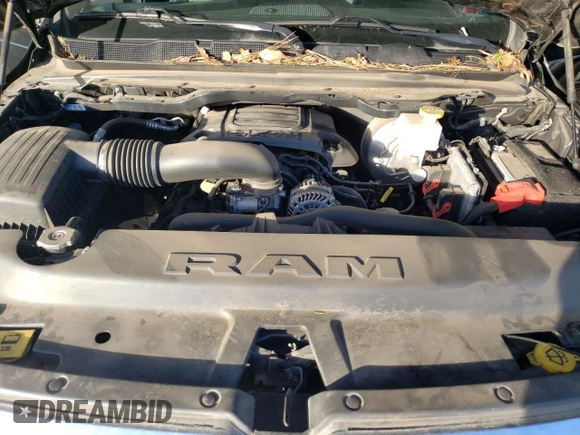2022 Ram 1500 Big Horn z VIN 1C6SRFMT1NN327594, wystawiony jako Copart lot #41507315 z przebiegiem 52 343 mil mil oraz Szkoda całkowita • Salvage title. Historia ofert i sprzedaży dostępna na DreamBid. Obrazek 13.