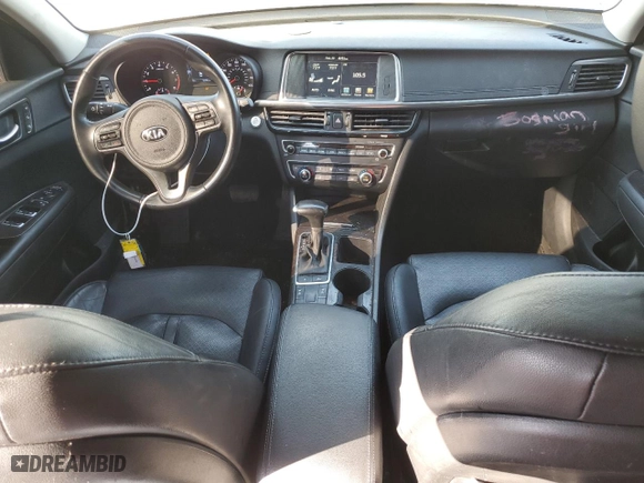 2017 Kia Optima EX with VIN 5XXGU4L32HG127102, listed as a Copart auction lot 43440034 with 94,784 mi miles and Salvage Title. Bid and sale history available at carsss.com. Image 8.