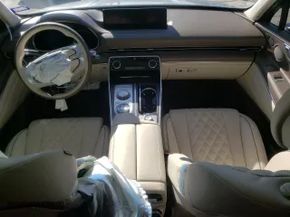2023 Genesis GV80 with VIN KMUHCESC7PU129951, listed as a Copart auction lot 41491034 with 7,839 mi miles. Bid and sale history available at carsss.com. Image 8.