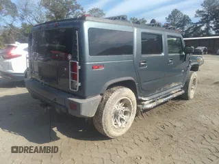 2006 Hummer H2 with VIN 5GRGN23U96H108541, listed as a IAAI auction lot 40593139 with 1 mi miles. Bid and sale history available at carsss.com. Image 4.