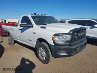 2019 Ram 2500 Tradesman with VIN 3C6MR5AJ0KG643448, listed as a IAAI auction lot 41281882 with 65,536 mi miles. Bid and sale history available at carsss.com. Image 1.