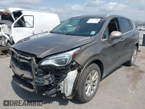 2017 Buick Envision Essence with VIN LRBFXDSA4HD237659, listed as a IAAI auction lot 41782764 with 118,555 mi miles and . Bid and sale history available at carsss.com. Image 17.